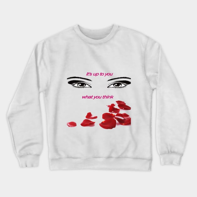 love Crewneck Sweatshirt by mohamedmalaga